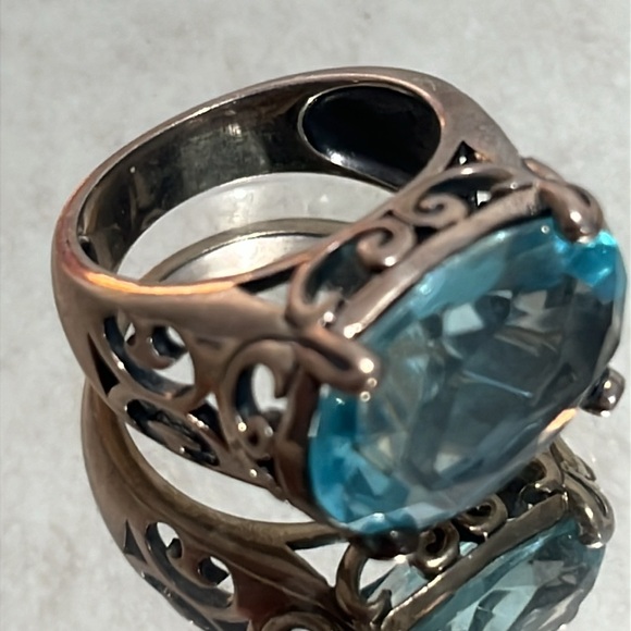 Silpada blue cove ring in size 7 - Picture 6 of 7